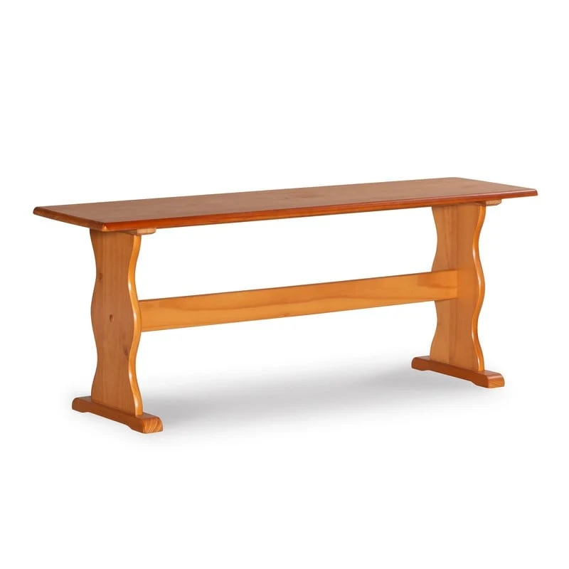 Copper Grove Riki Honey Pine Dining Bench