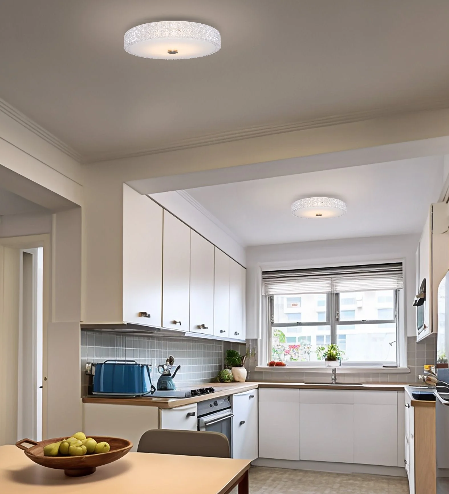 Maxine 15 Modern Integrated 20W LED (120W eq.) Flush Mount Ceiling Light