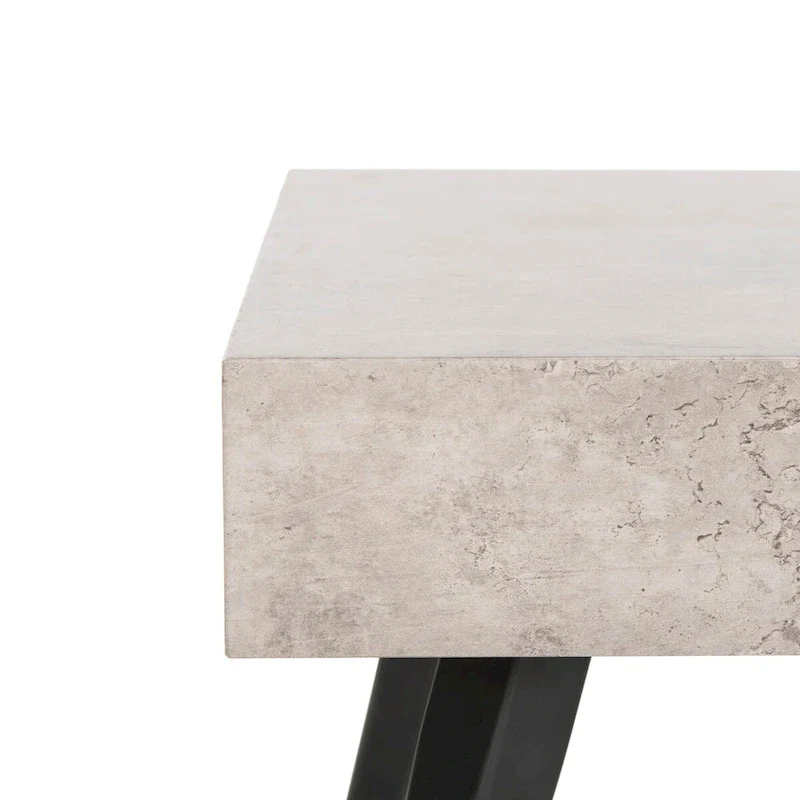 SAFAVIEH Clevie Modern Coffee Table - 43.3 x 23.6 x 16.5 - 43Wx24Dx17H