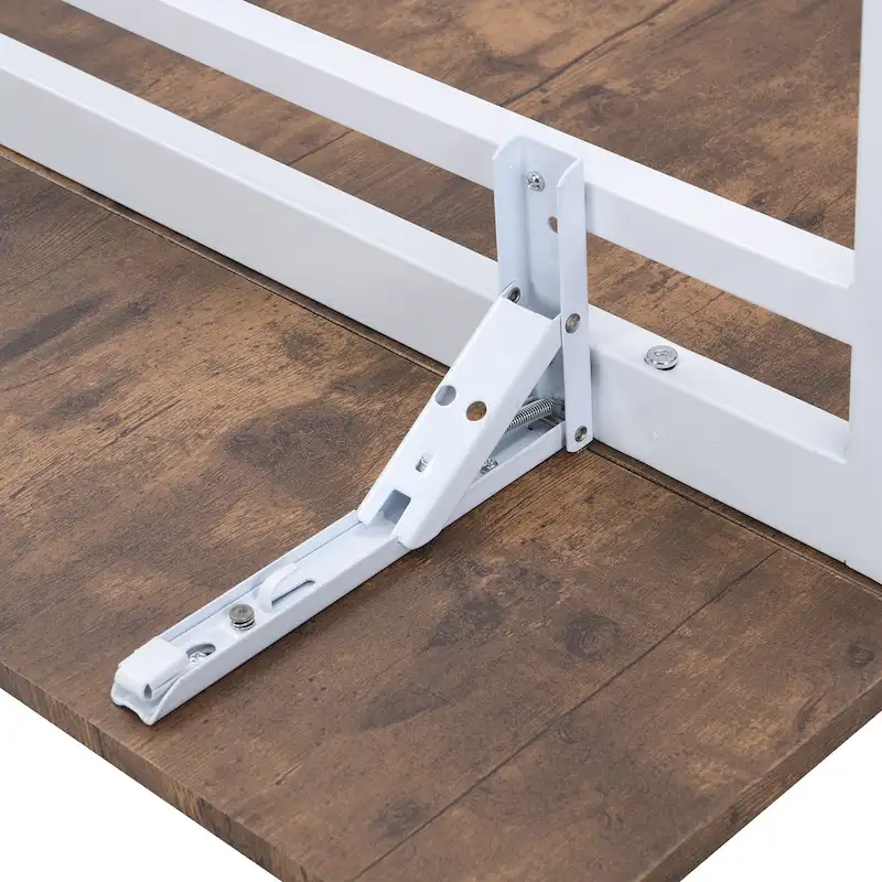 5-Piece Counter Height Dining Set with Drop Leaf Table 39.4