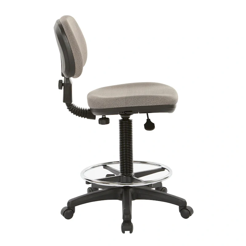 Sculptured Seat and Back Drafting Chair