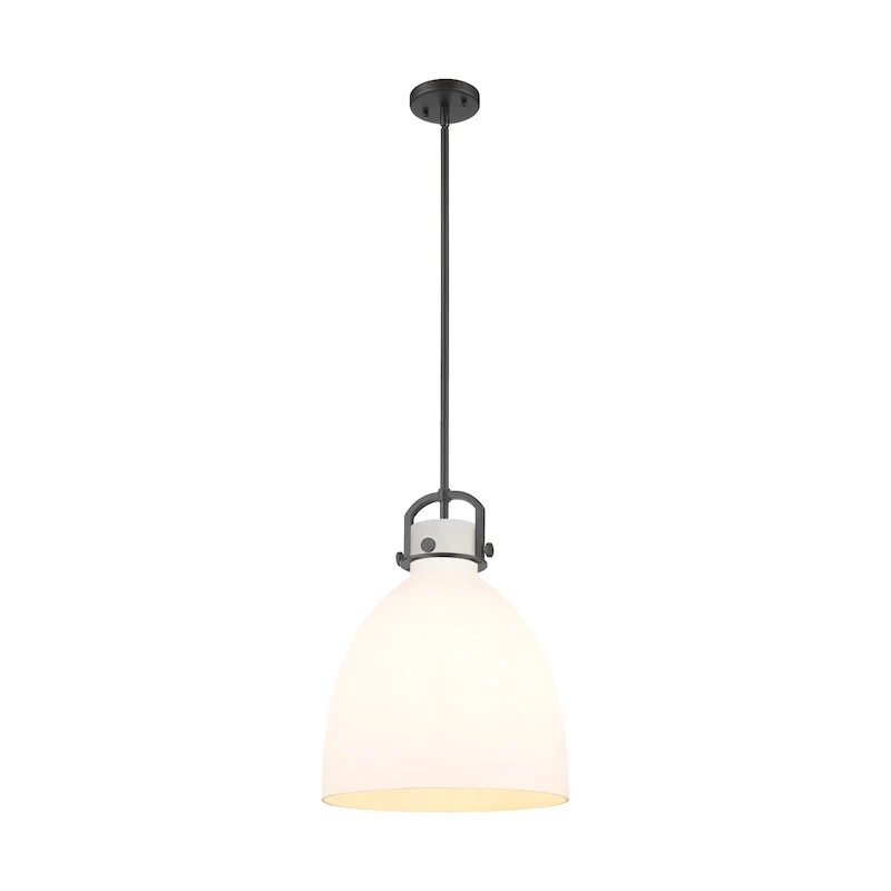 Innovations Lighting Newton Bell - 1 Light 14  Stem Hung Pendant