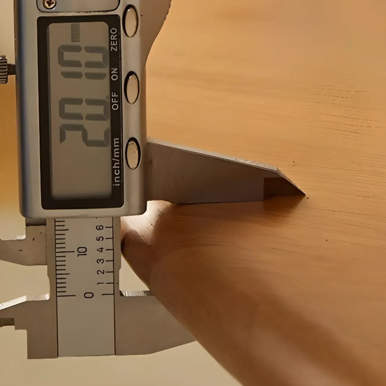 Modern Abstract Wood Triangular Coffee Table