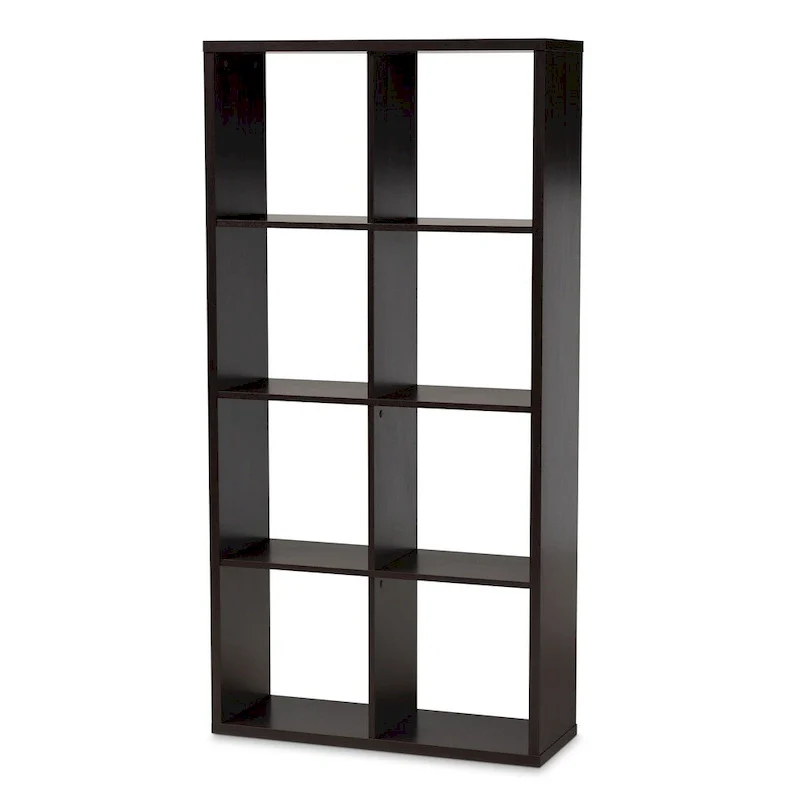 Modern and Contemporary 8-Cube Multipurpose Storage Shelf