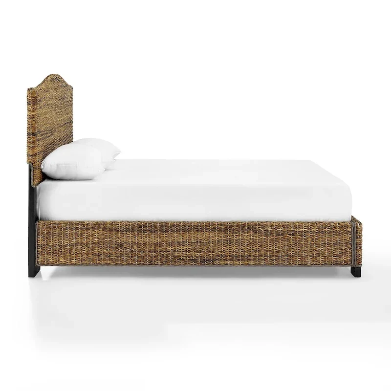 Queen Rattan Bed