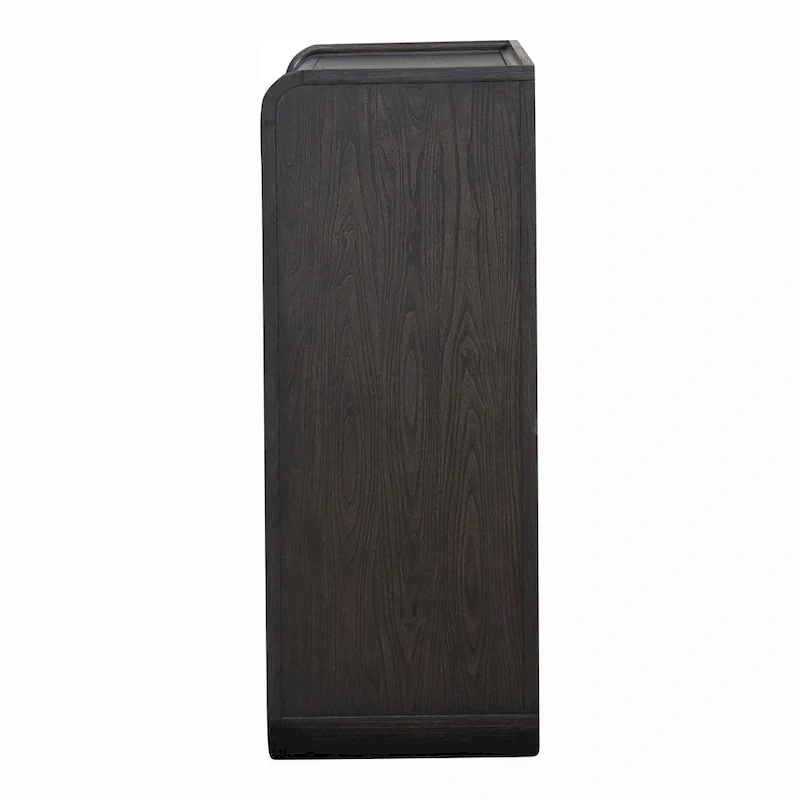 Furniture of America Addeso Modern Solid Wood 5-Drawer Chest