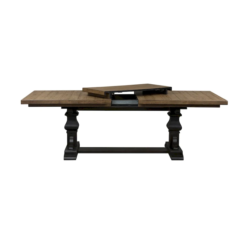 Harvest Home Chalkboard Trestle Table