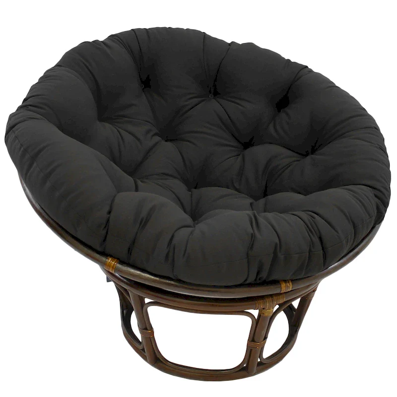 52-inch Solid Twill Papasan Cushion (Cushion Only)