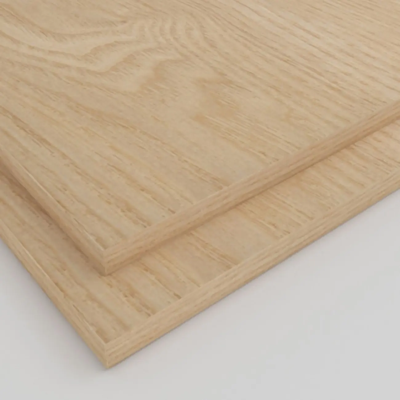 Simple Natural Wooden Open Back Wall-Mounted Bookshelves