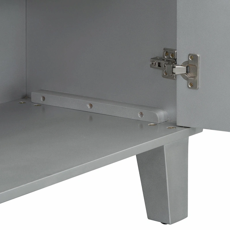 Light Luxury Cabinet with Geometric Patterns