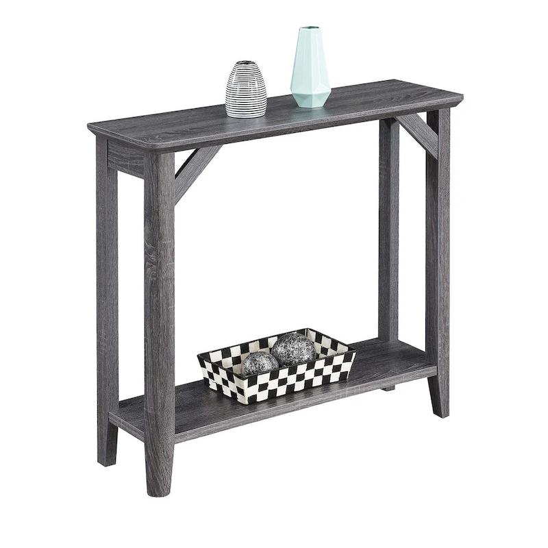 Convenience Concepts Winston Hall Table with Shelf