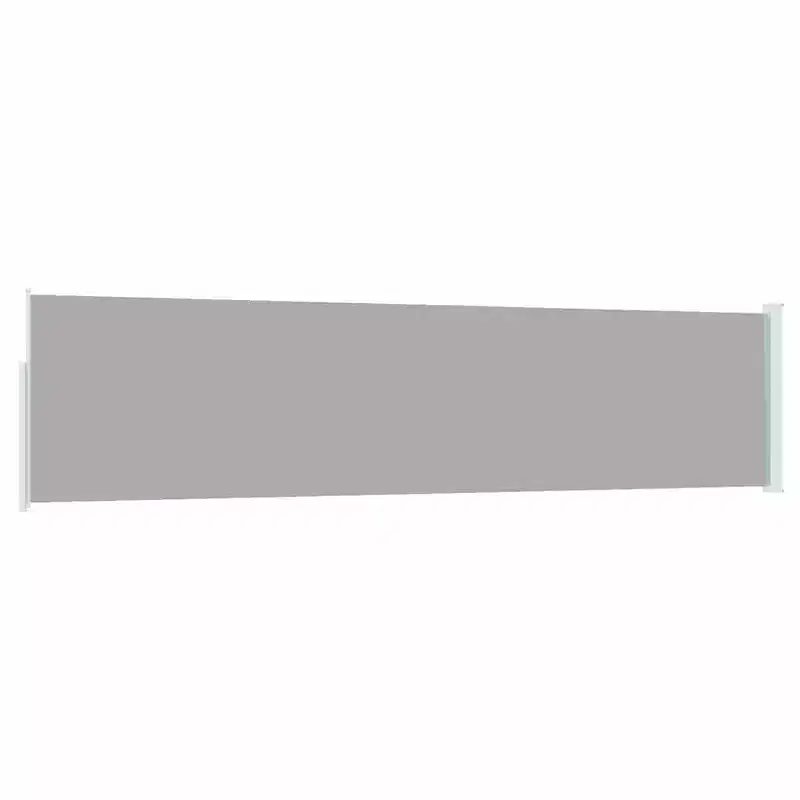 vidaXL Side Awning Grey