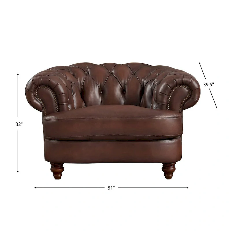 Genuine Leather Chair