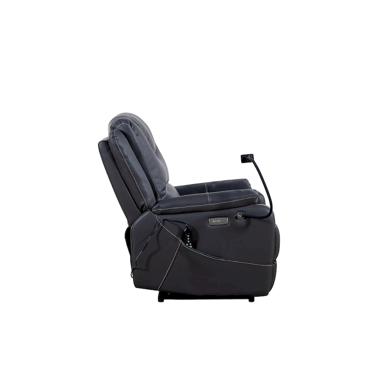 Christopher Knight Home - Liyasi Zero Gravity Power Recliner with Massage, Heating, USB Charging & Phone Holder