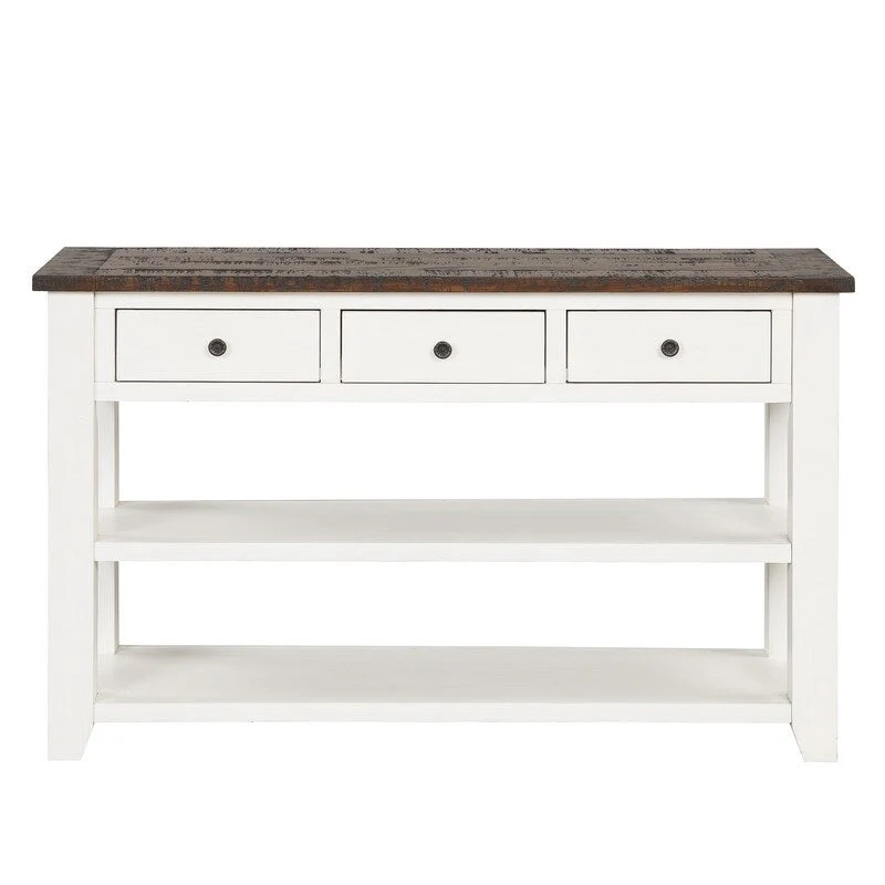 Modern Solid Wood Sofa Table