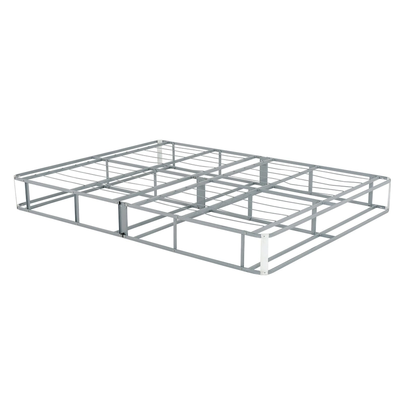 InstaBox No Assembly 9 in. Metal Boxspring Folding Mattress Foundation