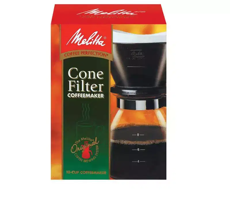 Melitta 10 cups Black Pour-Over Coffee Brewer