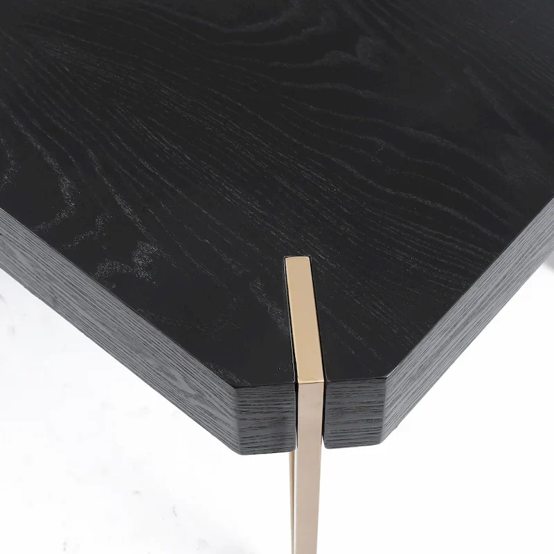 Carson Carrington Tammsberg Wood and Metal Coffee Table - 46.13 W