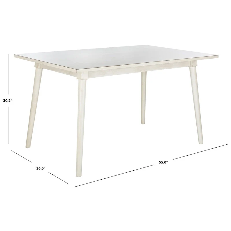 Rectangle Dining Table - 55  x 36  x 30.3  - 55Wx36Dx30H