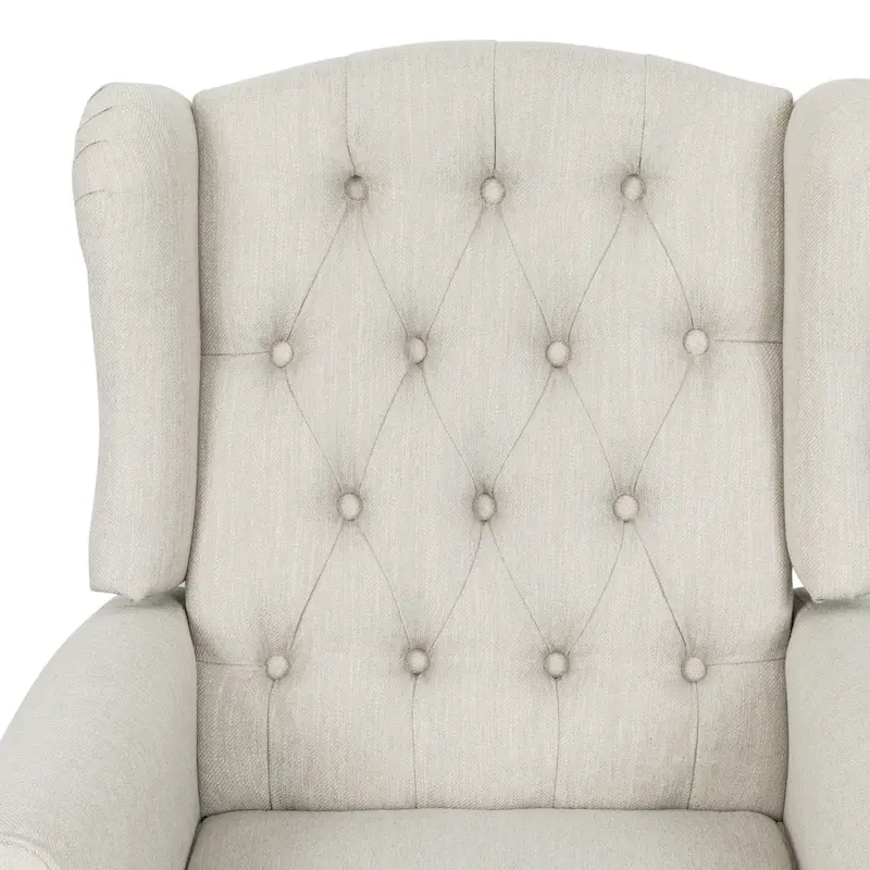 Push Back Recliner with Wingback, Modern and cozy recliner chair