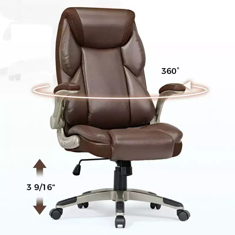 EUREKA ERGONOMIC Galene, Faux Leather Office Chair