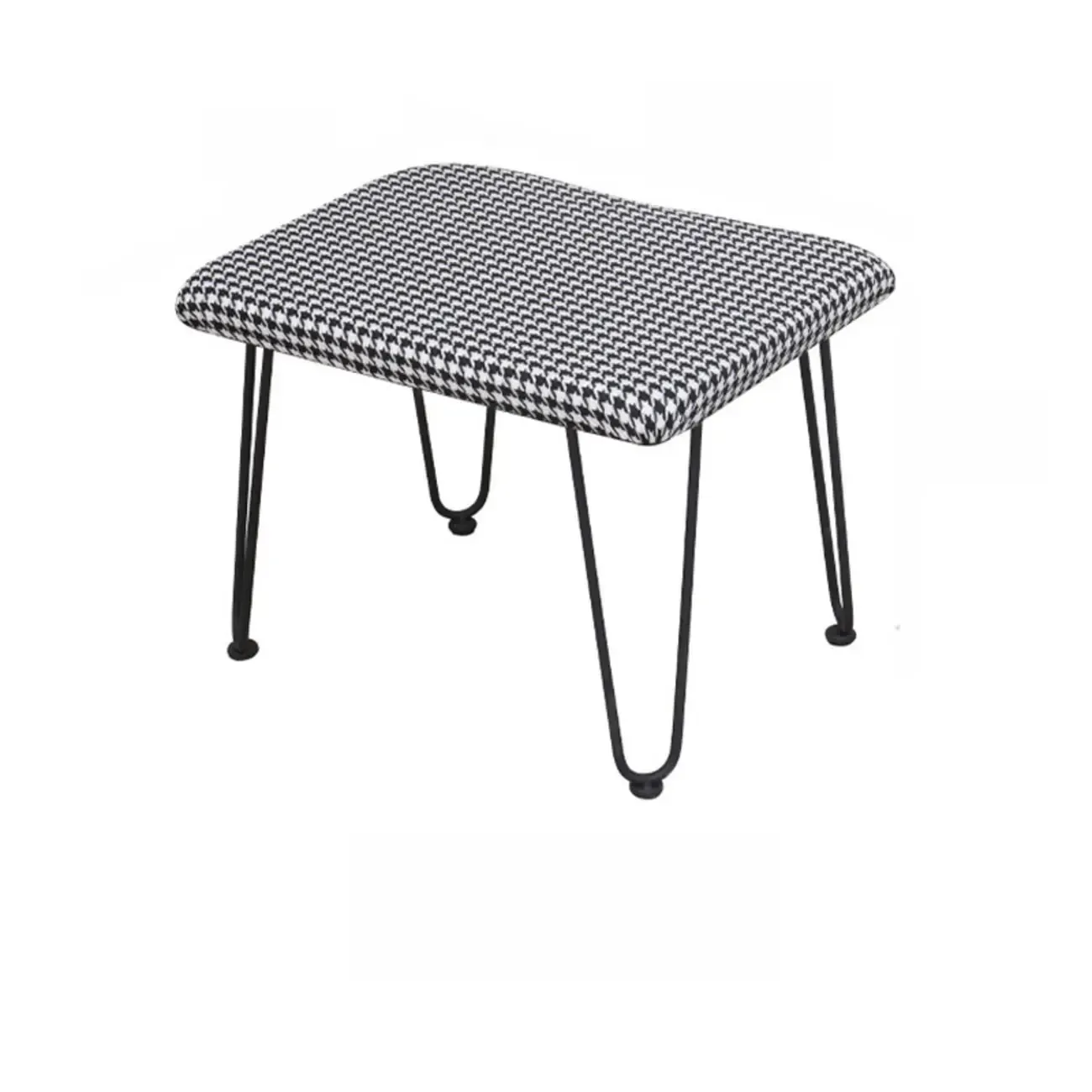 Tech Cloth Upholstered Wood Rocking Chair with Recessed Arm