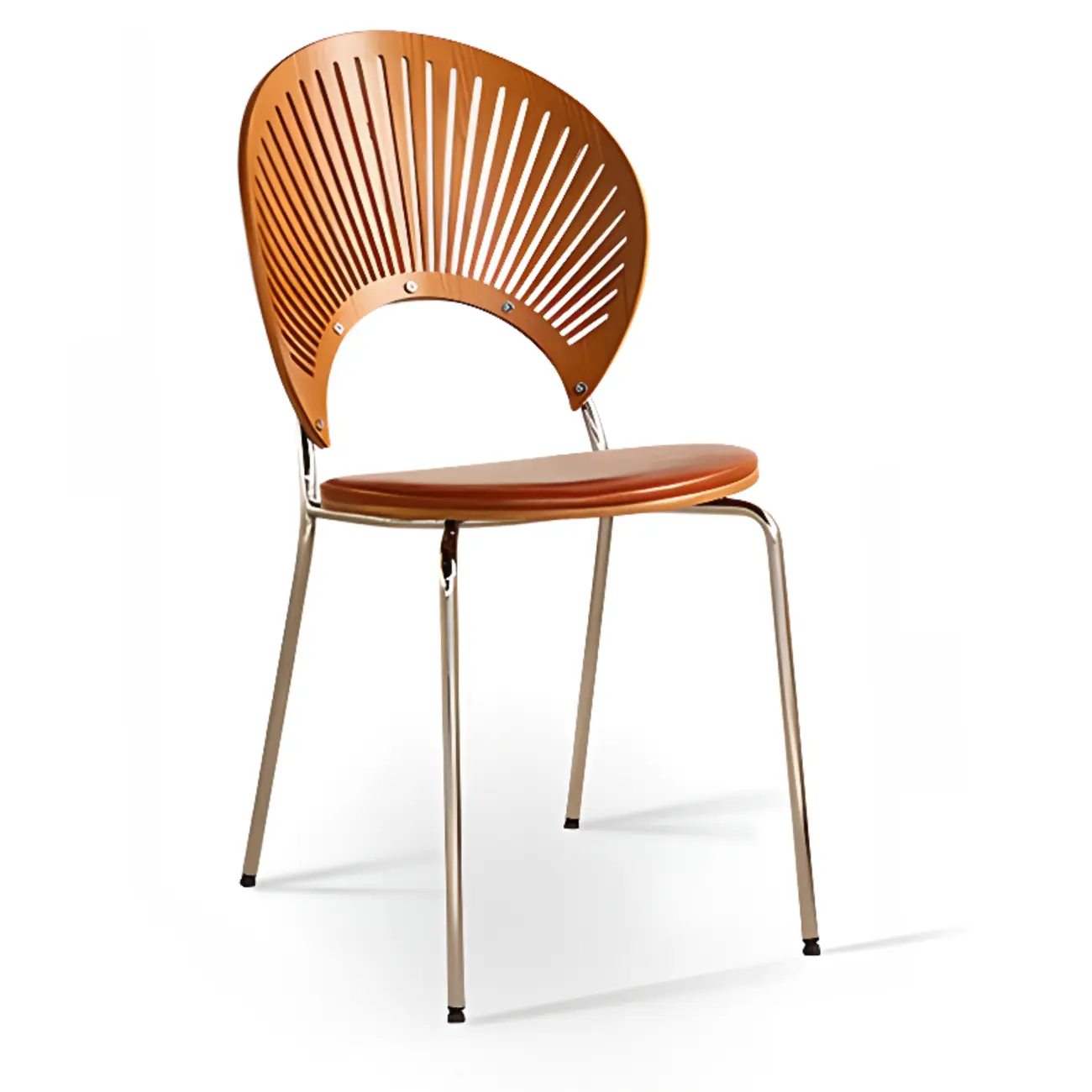 Mid-Century Modern Ventilated Shell Chair