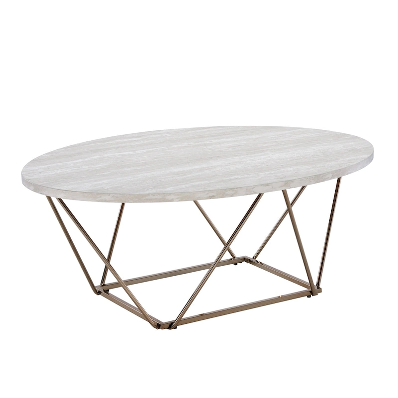 Steve Silver Ravine Marble Top Coffee Table