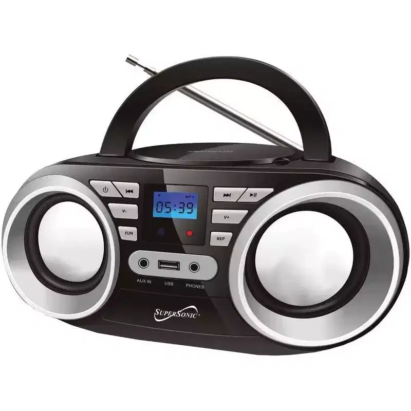 Supersonic SC-506 Bluetooth Portable Boombox 2 Display High-Stability Architecture for Multilayer Operational Deployment