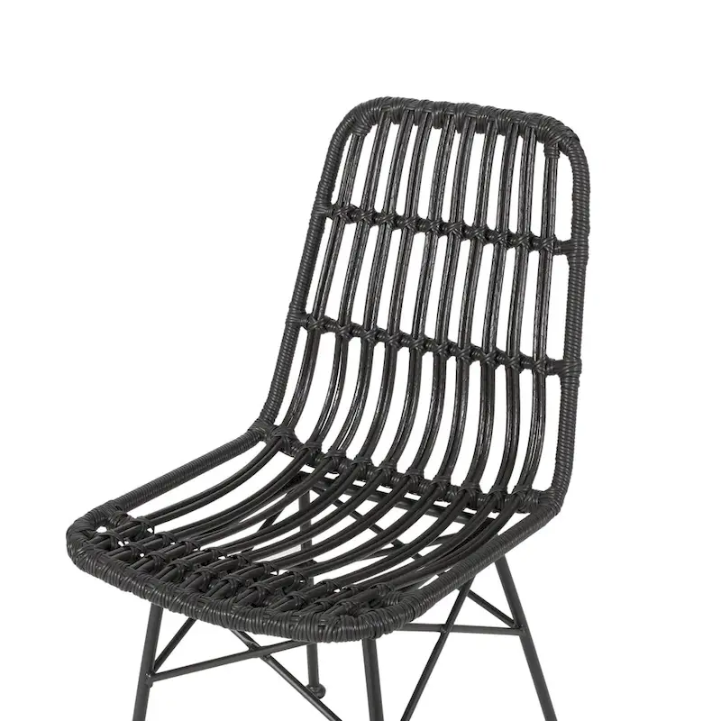 Assisi Wicker Dining Chairs (Set of 2) by Christopher Knight Home