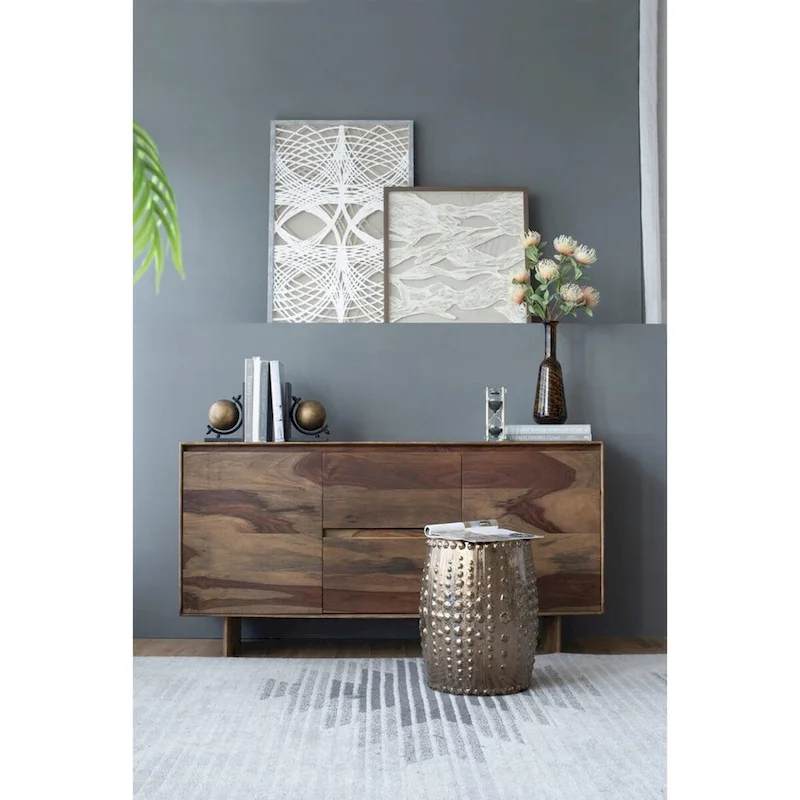 Weathered Style Ceramic Garden Stool - 18  - Bronze