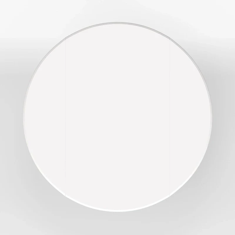 Round Drop-Leaf Dining Table with Cross Back Chairs - Natural Wood