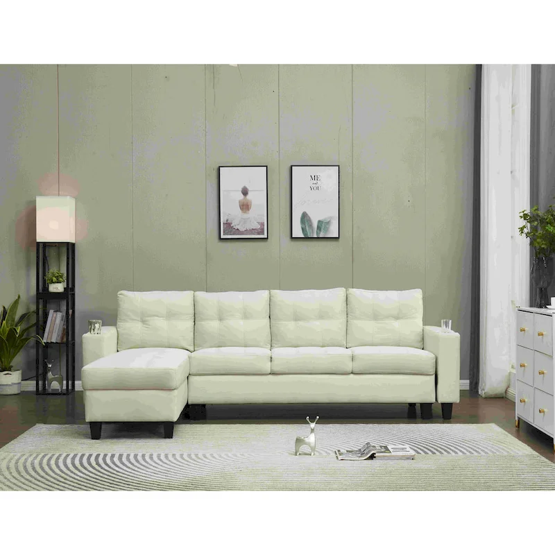 Reversible Chaise Sectional Sofa