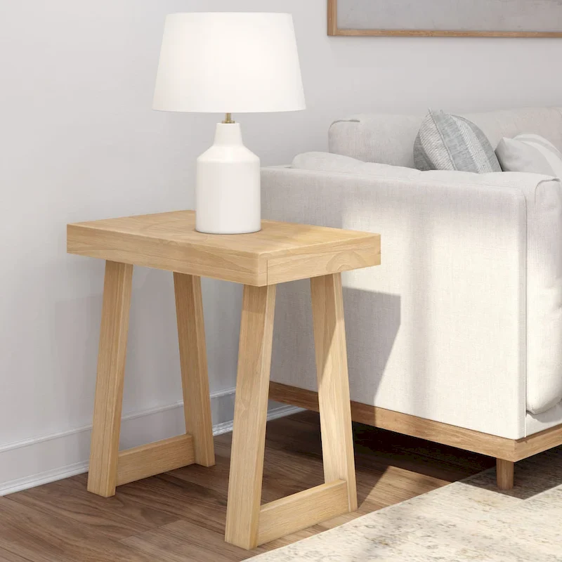 Classic Rectangular Side Table - 25