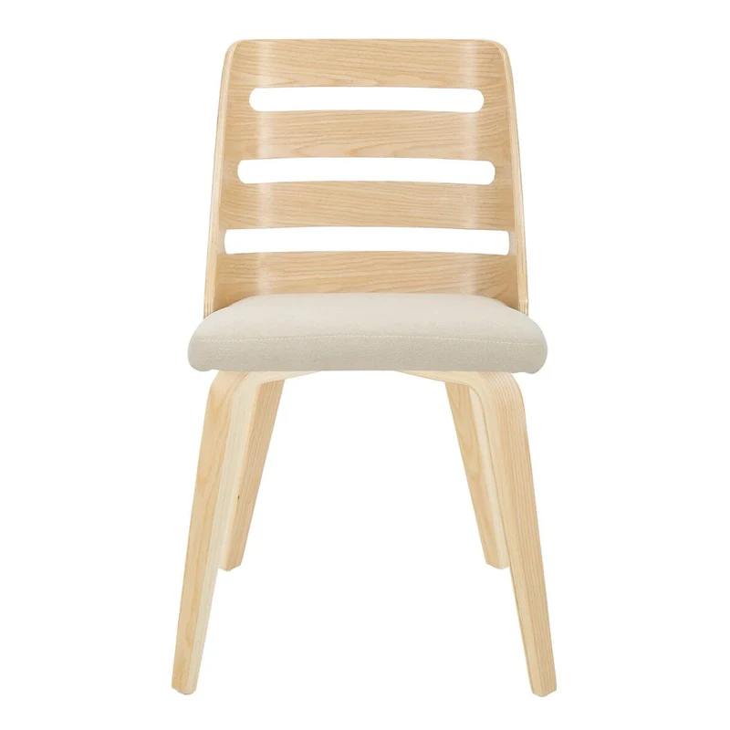 Carson Carrington Oglala Dining/Accent Chair with Bent Wood Legs (Set of 2)