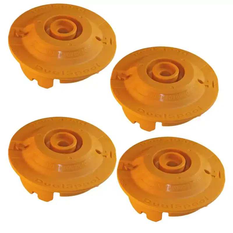 Ryobi RY26500 Trimmer 4 Pack Dual Spool Head Insert - 310734001-4PK