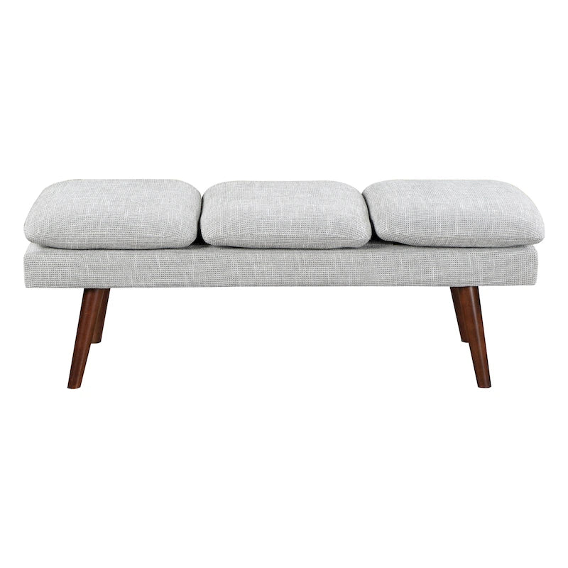 Amanda 54 Mid-Century Bench