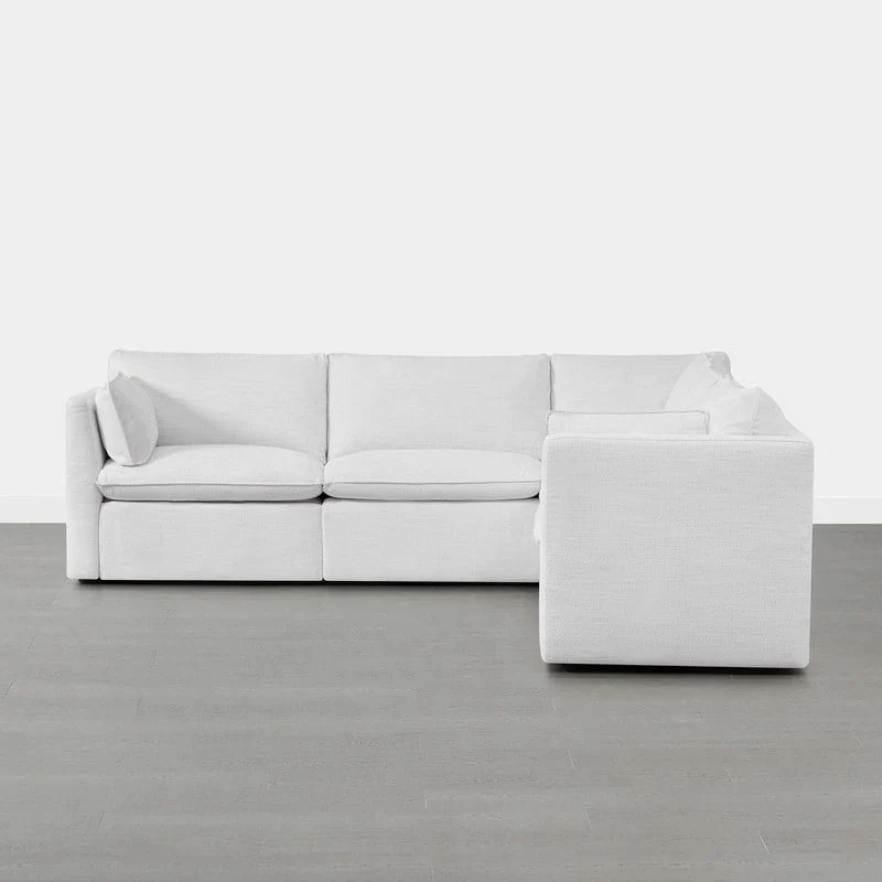 Cypress V-shape Sectional Couches Modular Sofa