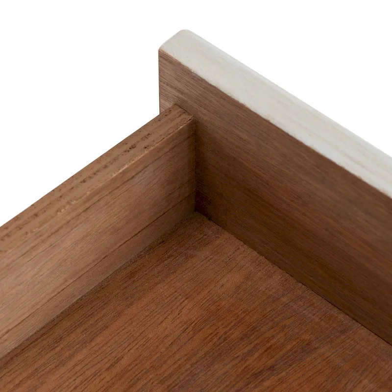 Coastal 1-Drawer 1-Shelf Nightstand
