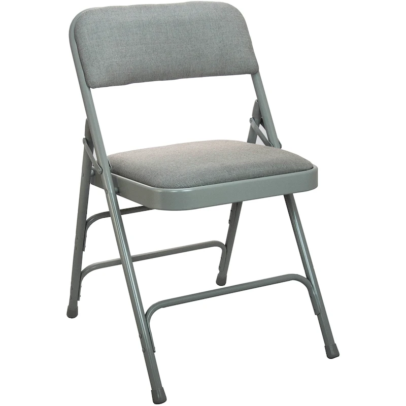 2-pack  Padded Metal Folding Chair - Fabric Seat