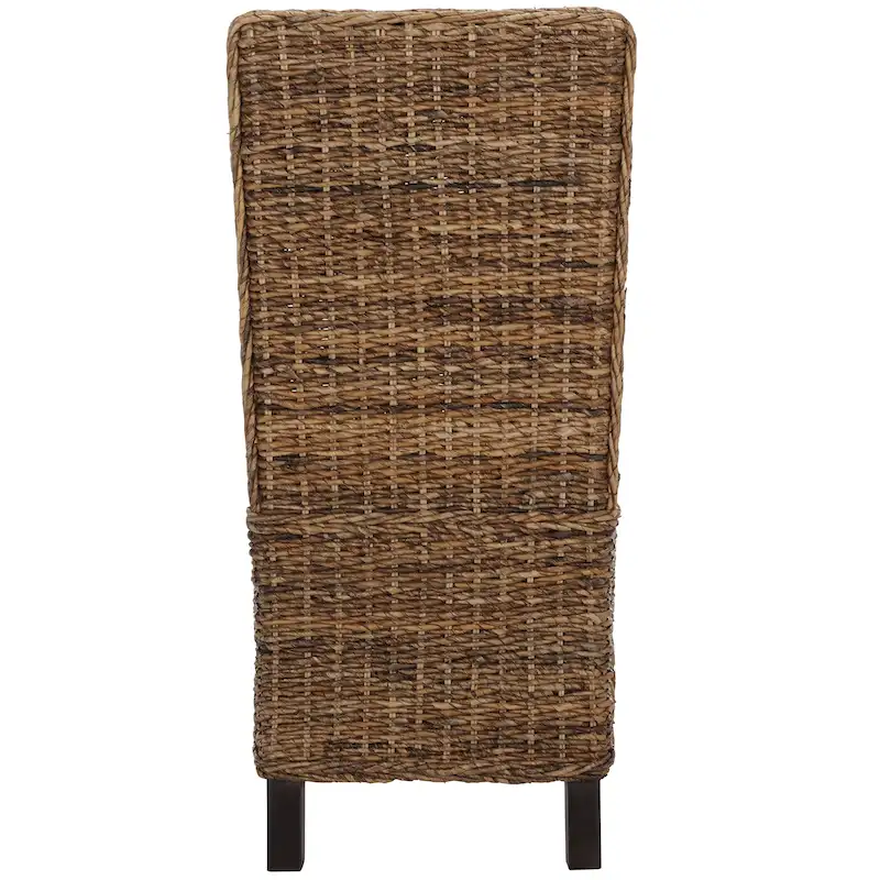 SAFAVIEH Candy Natural Wicker Dining Chair (Set of 2) - 19 W x 22 D x 41 H - 19Wx22Dx41H