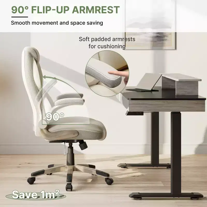 EUREKA ERGONOMIC Galene, Faux Leather Office Chair