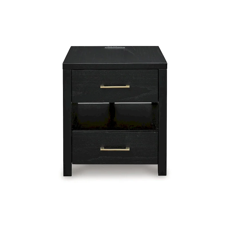 Winbardi Black End Table - 22W x 24D x 24H