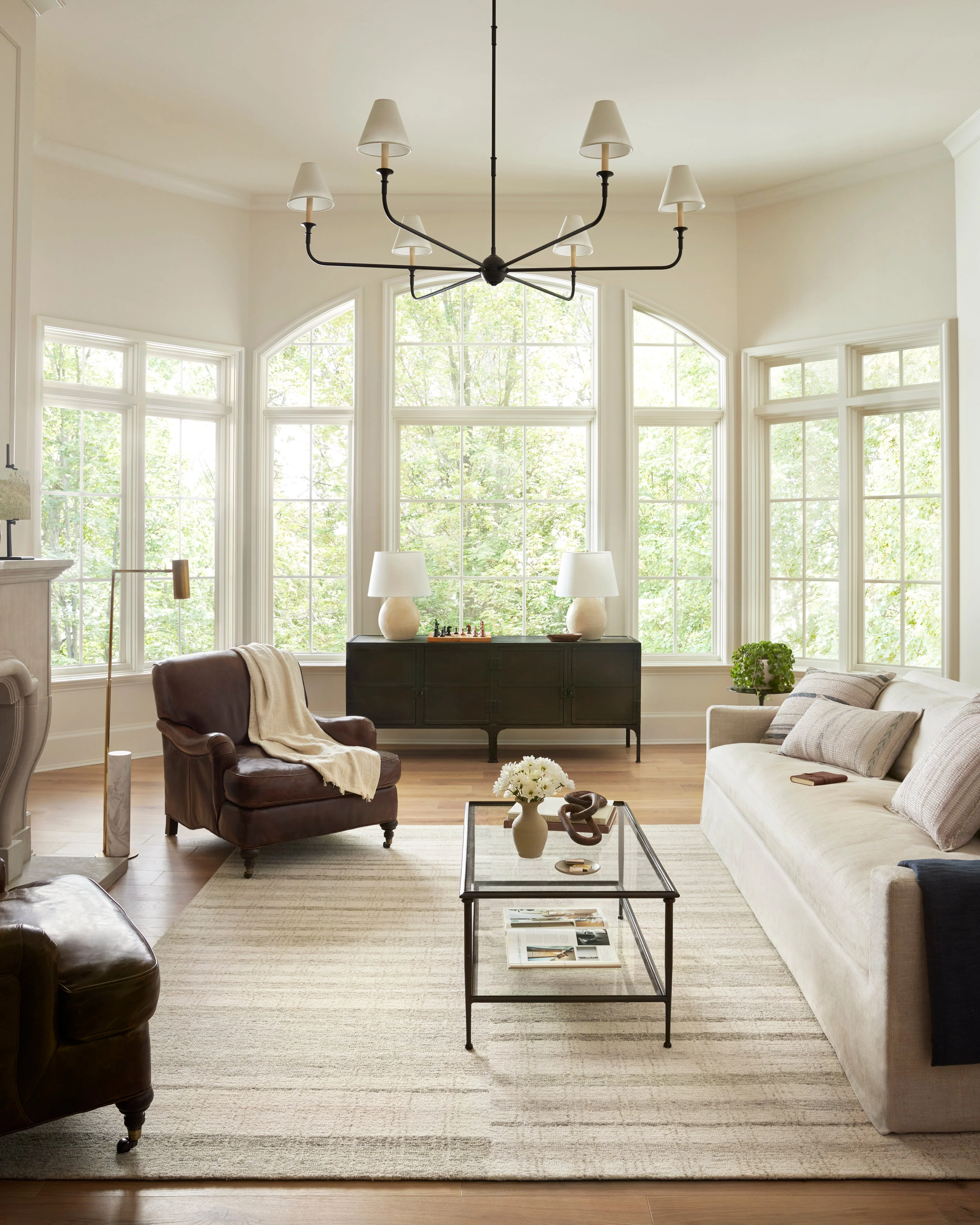 Chris Natural and Sage Rug