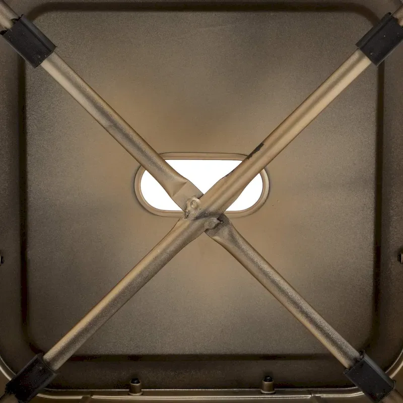 Industrial bar stools Set of 4Metal Bar Stools