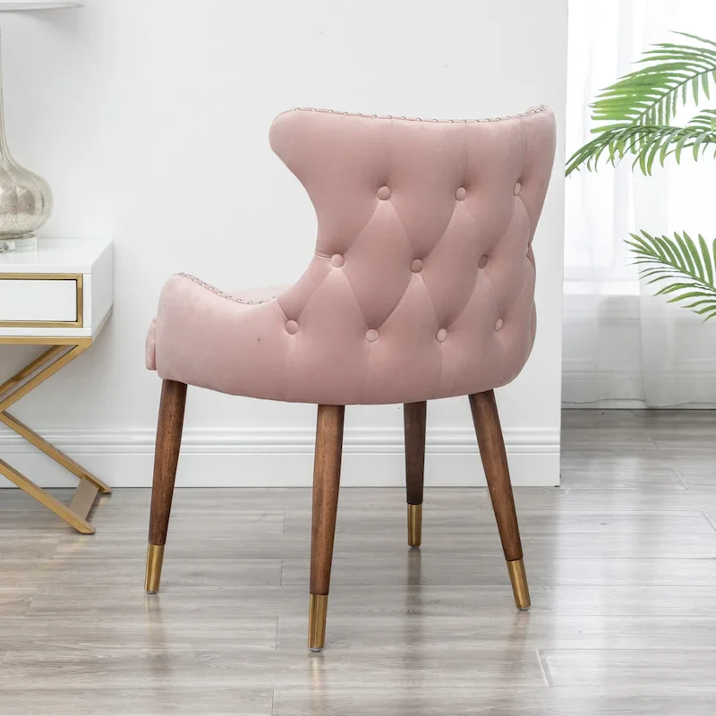 Mid-Century Modern Velvet Accent Chair