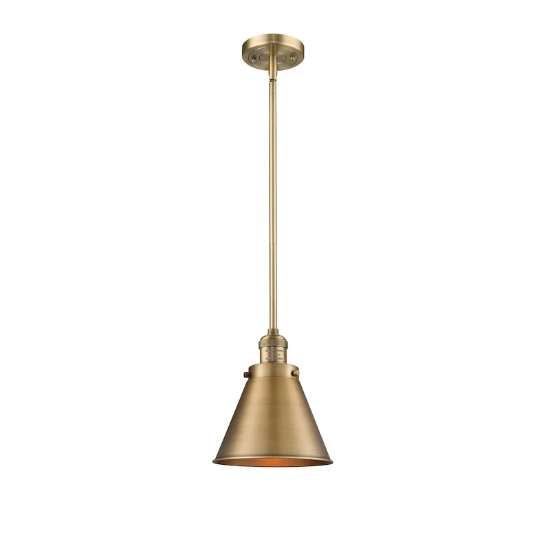 Innovations Lighting Appalachian - 1 Light 8  Stem Hung Mini Pendant