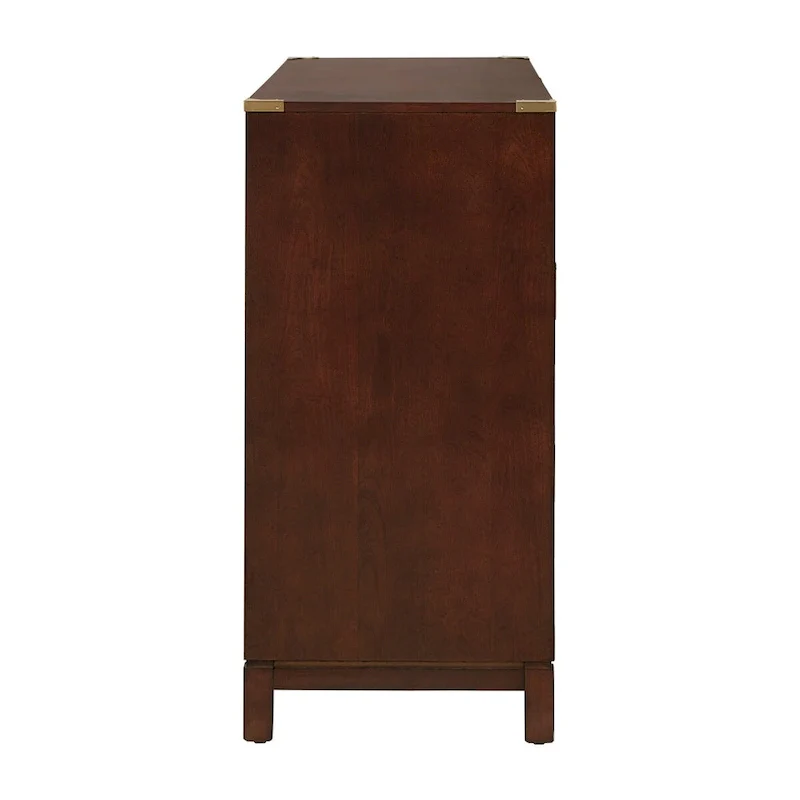 Kedric 6-Drawer Gold Accent Dresser by iNSPIRE Q Bold