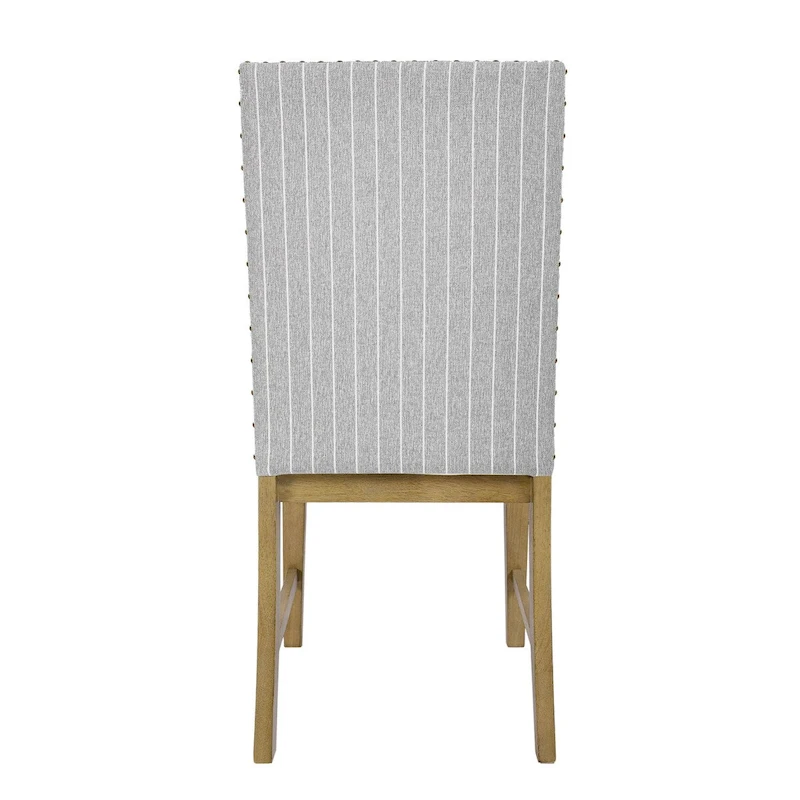 HomePop Upholstered Wood Apron Dining Chair - Set of 2