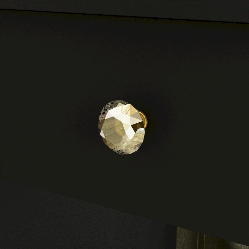 Luxurious LED Makeup Vanity with 9 Drawers Elegant Makeup Station